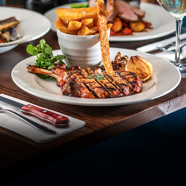 A La Carte menu at The Cliff