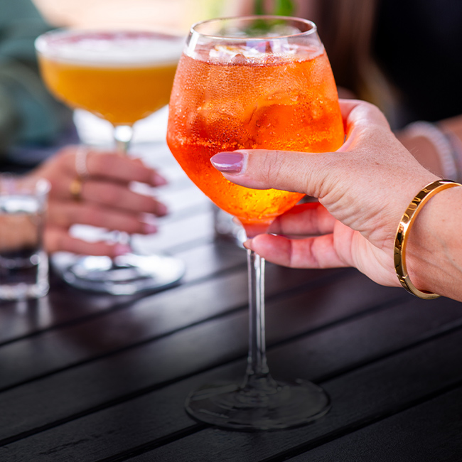 Wine & Drinks menu at The Cliff