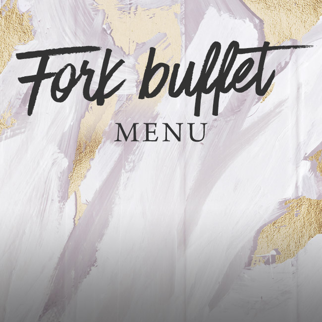 Fork buffet menu at The Cliff